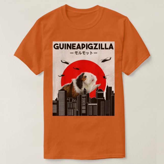 Camiseta Cerdo guineano , Cerdo guineano Tee, Cerdo de Guin (Diseño del anverso)