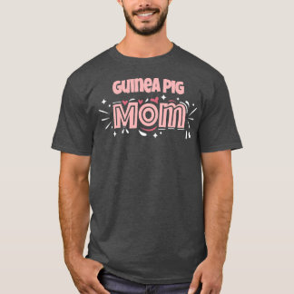 Camiseta Cerdo guineano con mamá divertida