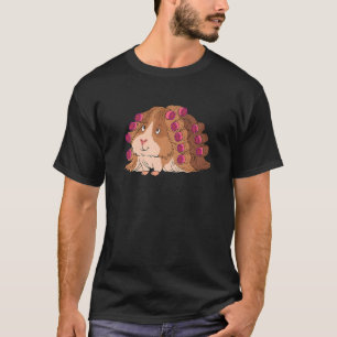 Camiseta Cerdo guineano con rizos Perm Long Hair Pig
