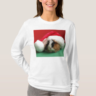 Camiseta Cerdo guineano de mujeres Navidades de Guay