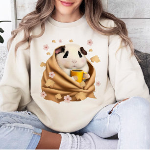 Camiseta Cerdo guineano en una manta, otoño, occidente de G