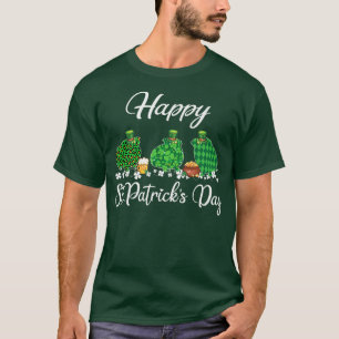 Camiseta Cerdo guineano feliz Día de San Patricio