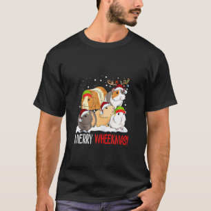 Camiseta Cerdo guineano Navidad Feliz Navidad Guinea Ch Ch
