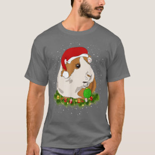 Camiseta Cerdo guineano Navidades de cuna cómica