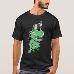 Camiseta Cerdo guineano sobre Cerdo de Dinosaurio