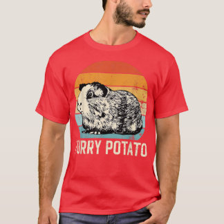 Camiseta Cerdo guineano, tee de patata furtiva, cerdo guine
