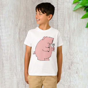 Camiseta Cerdo hambriento
