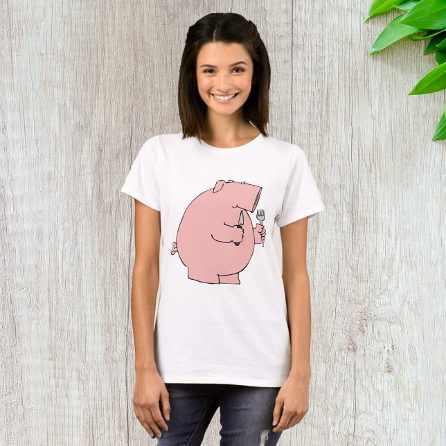 Camiseta Cerdo hambriento (Subido por el creador)