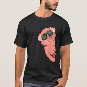 Camiseta Cerdo Hombres Granja Porcina Animales Mascota Cerd