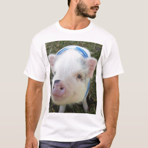 Camiseta Cerdo lindo del Belly de pote