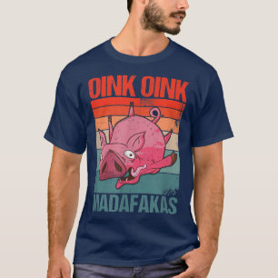 Camiseta Cerdo loco Oink Oink Madafakas
