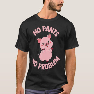Camiseta Cerdo Para Hombres Cerdo De Cerdo Rosa 1
