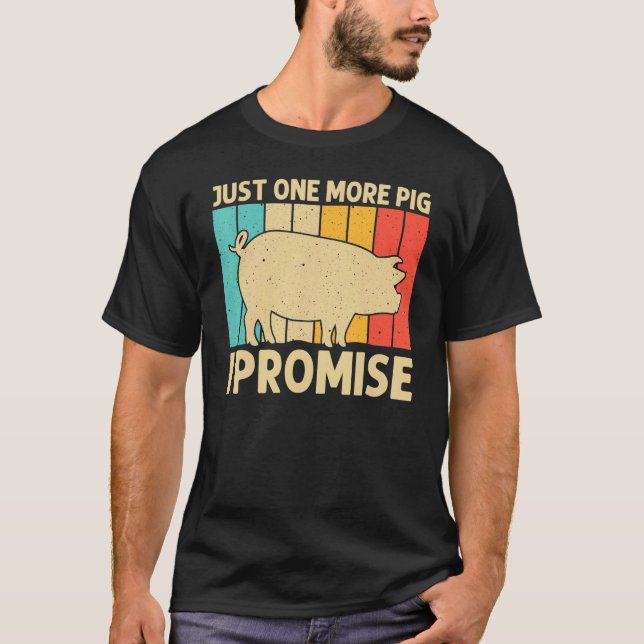 Camiseta Cerdo Para Hombres Mujeres Bacon Animal Granjero P (Anverso)