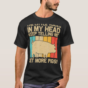 Camiseta Cerdo Para Hombres Mujeres Bacon Ganadero Cerdos 2