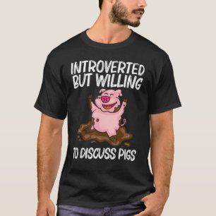Camiseta Cerdo Para Hombres Mujeres Ganaderas De Hog Granja