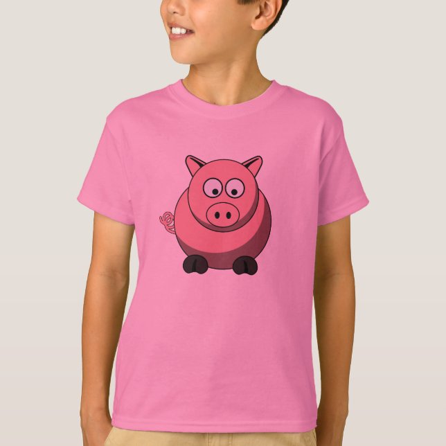 Camiseta Cerdo personalizado (Anverso)