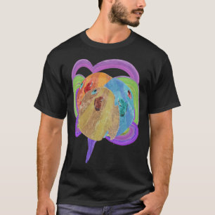 Camiseta Cerdo pescando con anzuelo