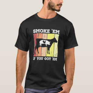 Camiseta Cerdo Pollo Carne Ahumada Em Parrillero Pitmaster 