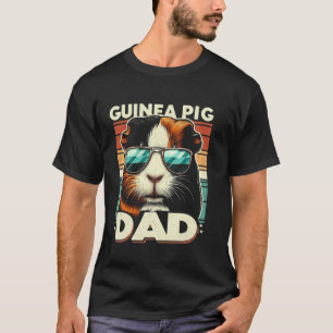 Camiseta Cerdo Retro Papá Divertido Día del Padre Amante de