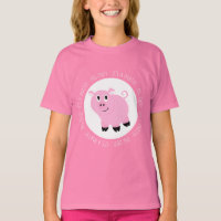 Cerdo rosado es el Fiesta de tiempo de cerdo tonto