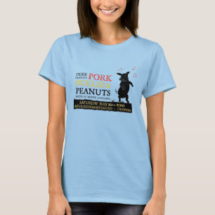 Camiseta Cerdo, salmueras y festival 2010 de los cacahuetes