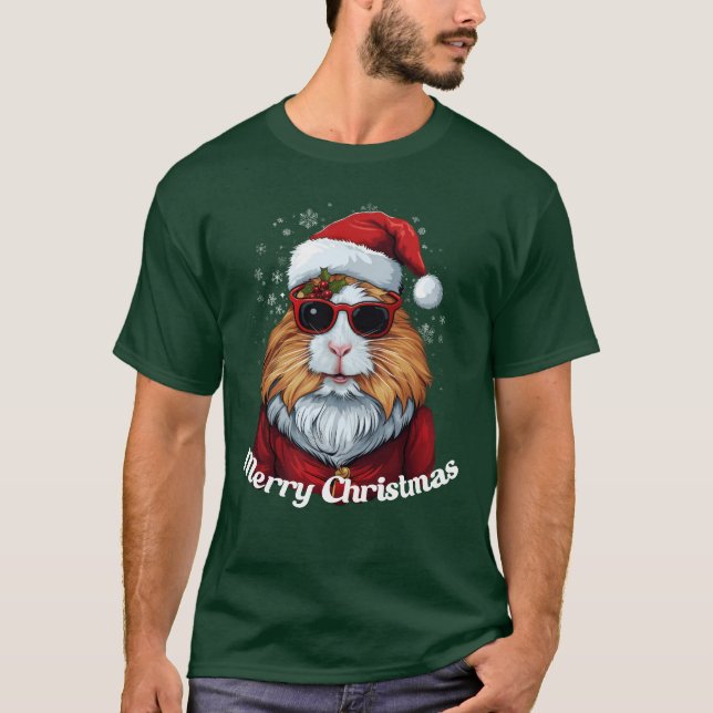 Camiseta Cerdo Santa de Guinea (Anverso)