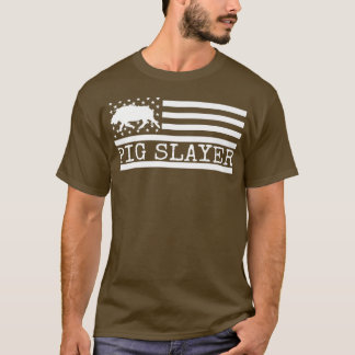 Camiseta Cerdo Slayer Boars Boar Cazando Hog Hunter EE.UU.
