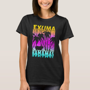 Camiseta Cerdo vintage Exuma Bahamas