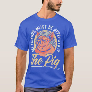 Camiseta Cerdo Whisperer Animal Granjero Granjero Carne Cer