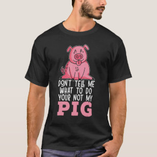 Camiseta Cerdo Whisperer Animal Granjero Granjero Carne Cer