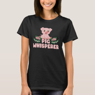Camiseta Cerdo Whisperer Farm Kids Piglet