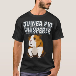 Camiseta Cerdo Whisperer Funny Cavy Cita Cerdos de Guinea