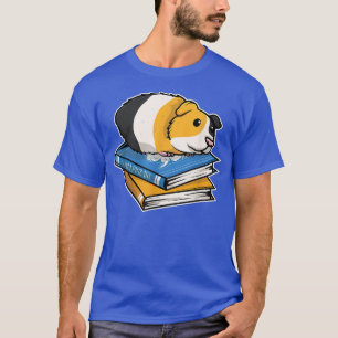 Camiseta Cerdo y libros divertidos en Guinea adornan a las 