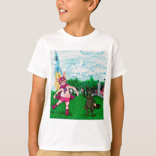 Camiseta Cerdo y mapache y un Rocket