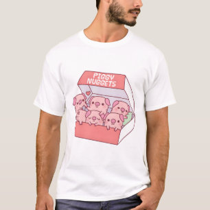Camiseta Cerdos cocidos nuggy nuggets divertidos