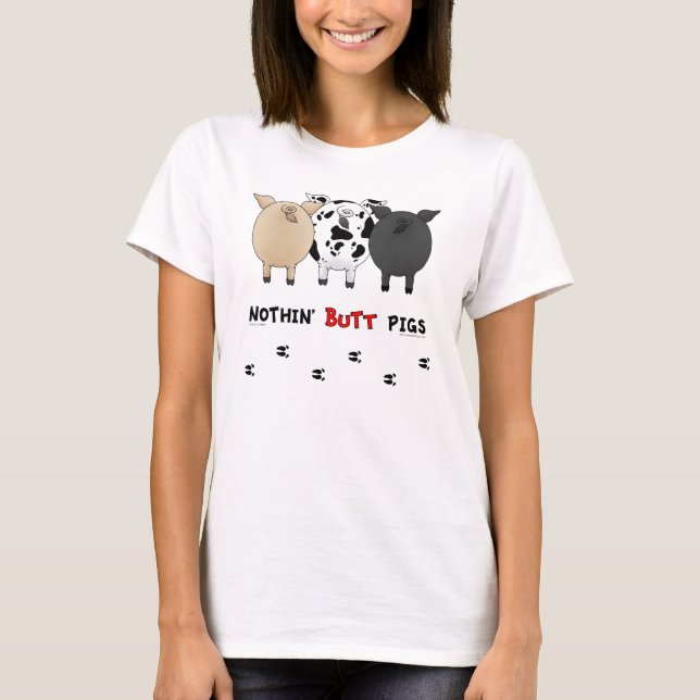 Camiseta Cerdos de Butt (Anverso)