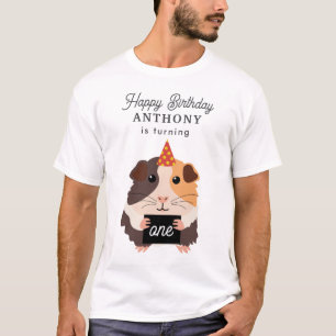 Camiseta Cerdos de Guinea Divertidos Mascotas Cumpleaños No