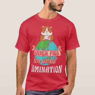 Camiseta Cerdos de Guinea divertidos para dominar la cavern