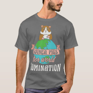 Camiseta Cerdos de Guinea divertidos para dominar la cavern
