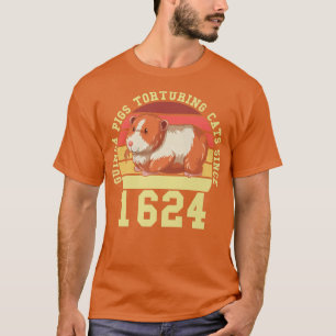 Camiseta Cerdos de Guinea torturando gatos desde el amante 