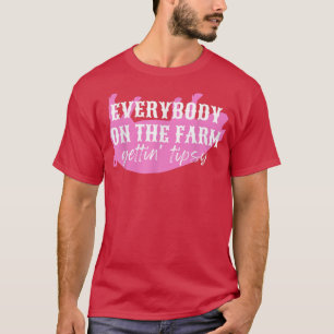 Camiseta Cerdos divertidos lechones, todos en la granja, Ge