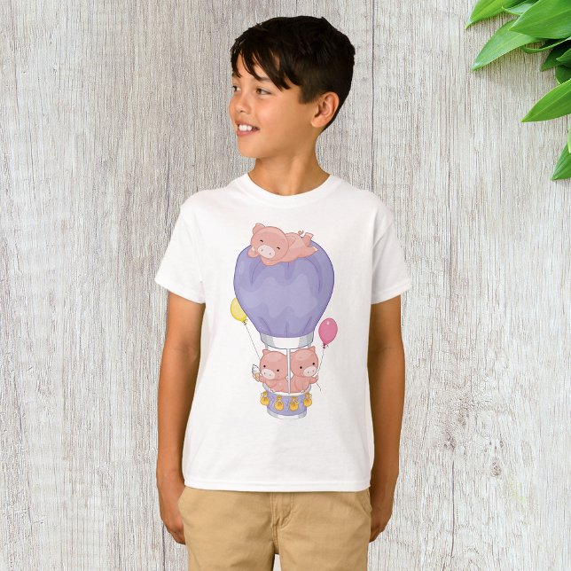 Camiseta Cerdos En Un Globo De Aire Caliente (Subido por el creador)