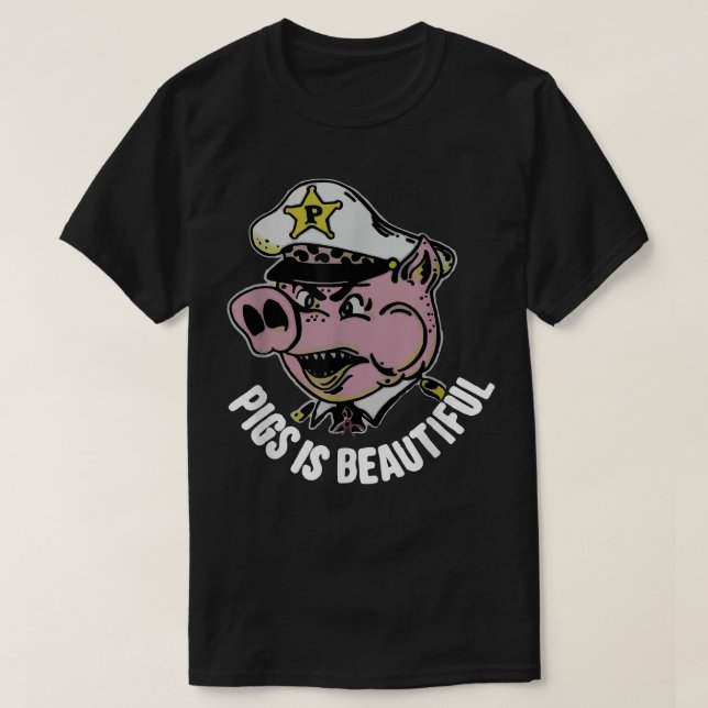 Camiseta cerdos es un hermoso criador de cerdos (Diseño del anverso)