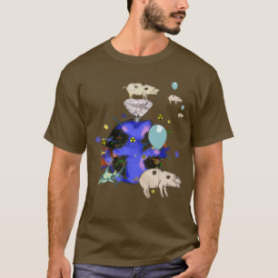 Camiseta cerdos - escape de tocino