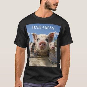 Camiseta Cerdos nadadores de las Bahamas - Aventura en la p