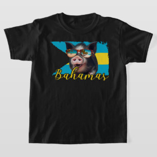 Camiseta Cerdos nadadores de las Bahamas - Aventura en la p