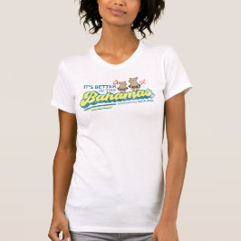 Camiseta Cerdos Natación Bahamas Vacaciones Cruise Bahamas