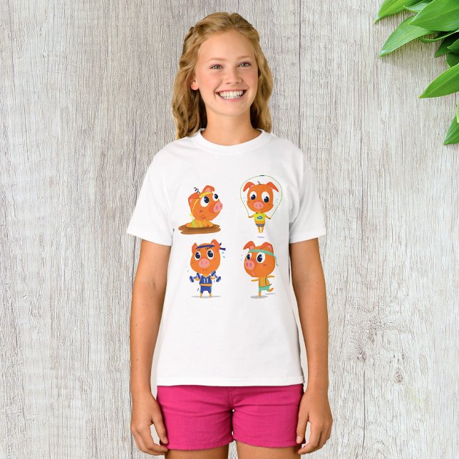 Camiseta Cerdos trabajando (Subido por el creador)