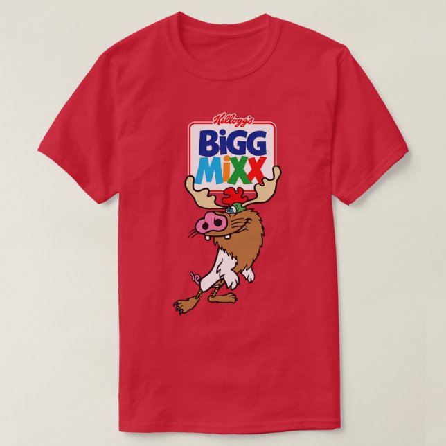 Camiseta Cereal Bigg Mixx (Diseño del anverso)