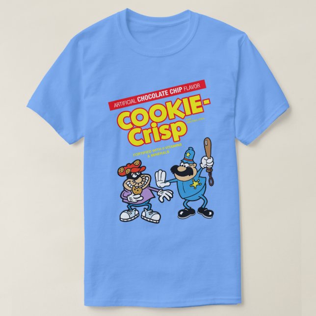 Camiseta Cereal Cookie Crisp (Diseño del anverso)
